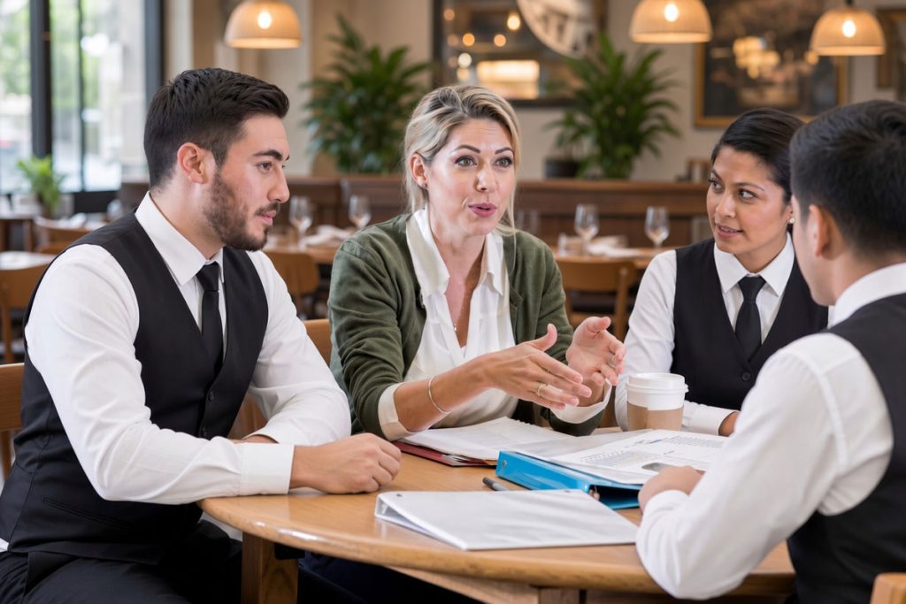 English Training for Service Industry Employees