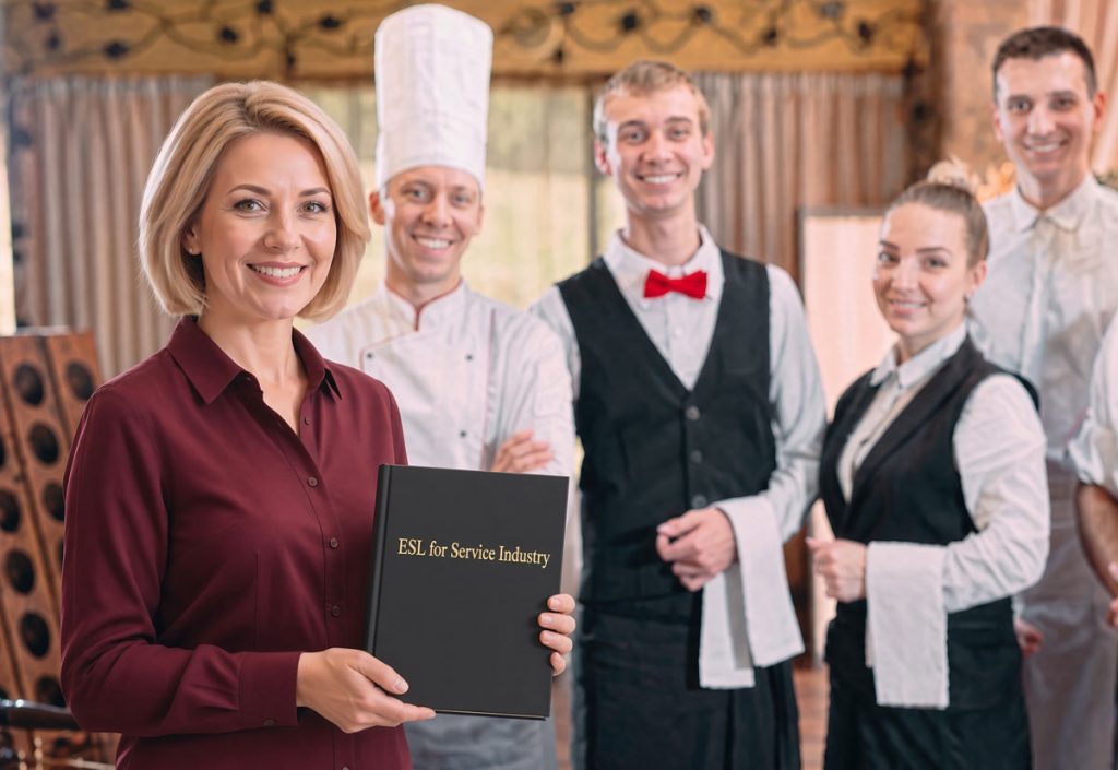 English classes for restaurant staff