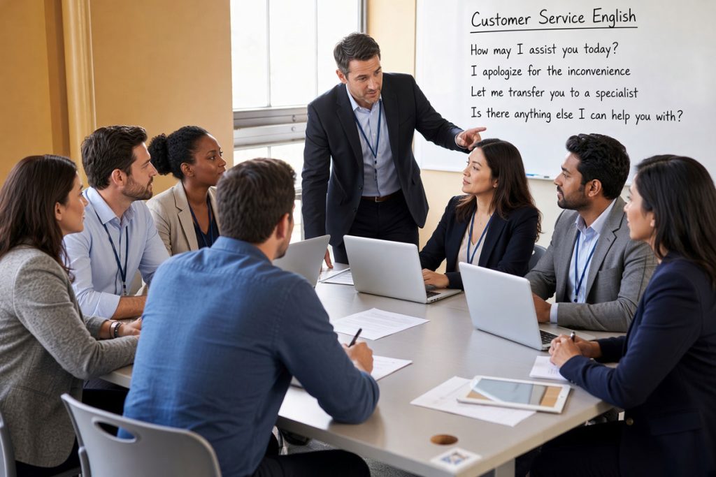 Onsite English Training for Customer Service Employees