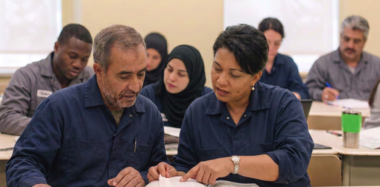 English Training for Manufacturing in New Bedford & Fall River
